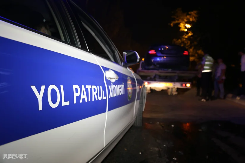 Hacıqabulda minik avtomobili yük maşınına çırpılıb