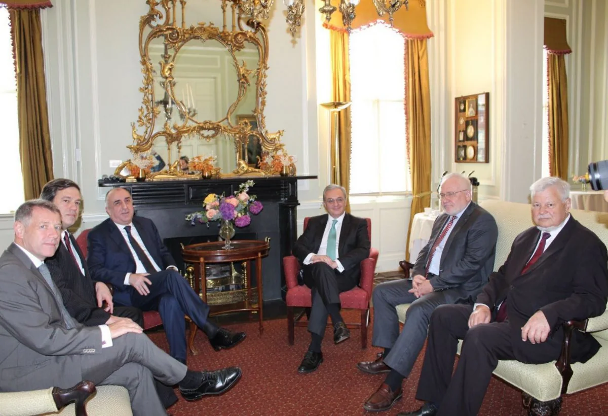 Baku: Implementation of agreements reached in Paris and Moscow discussed in Washington