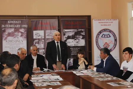 Gürcü gənclər ​“Xocalıya ədalət!” imzatoplama aksiyasına qoşulub