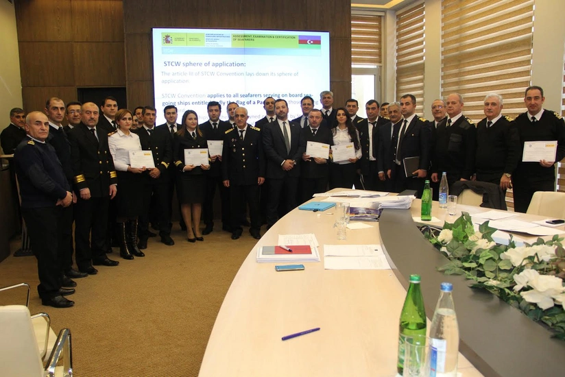 Azərbaycan Dövlət Dəniz Administrasiyasında tvinninq layihəsi çərçivəsində keçirilən təlim başa çatıb