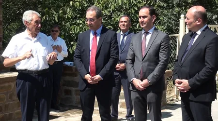 Ordubadda türkiyəli şəhidin xatirəsinə bulaq-abidə ucaldılıb