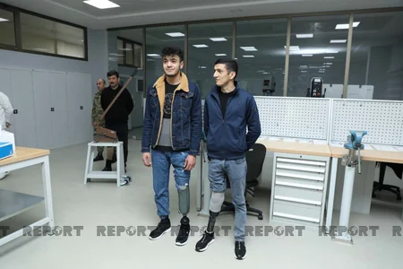 Daha 8 qazi yüksək texnologiyalı protezlərlə təmin edilib