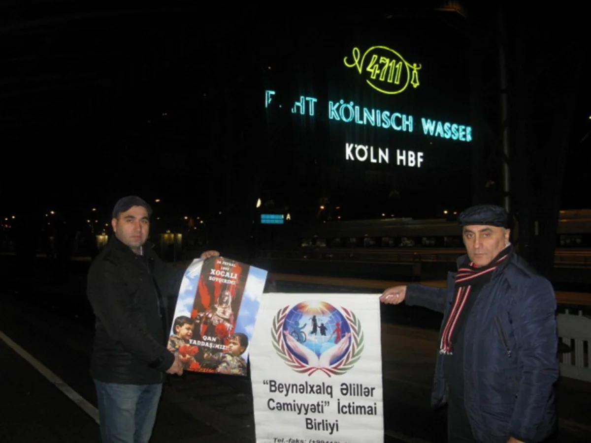 Avropada Xocalı soyqırımı ilə bağlı silsilə tədbirlər keçirilib