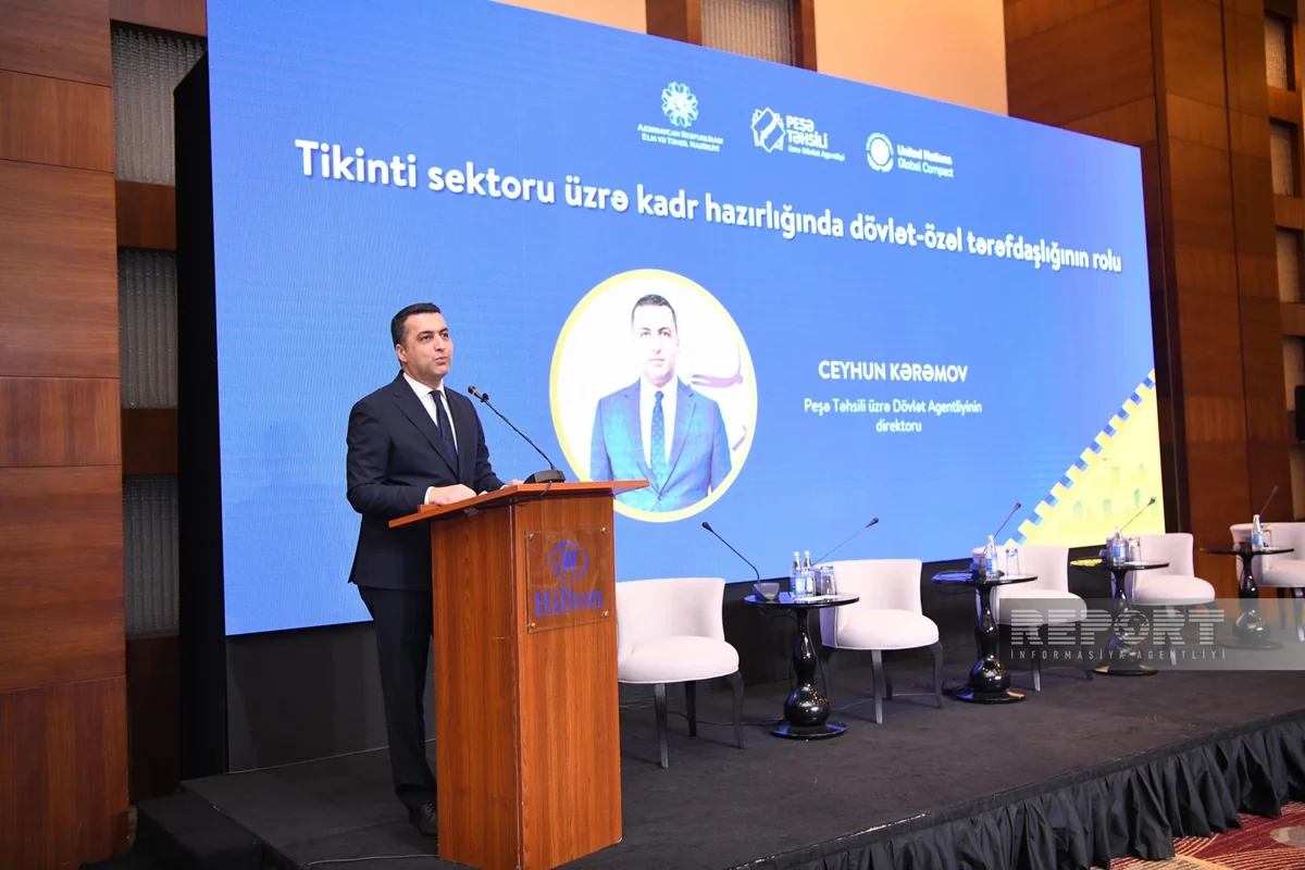 Direktor: Peşə təhsili sahəsində yeni platformaların yaradılması işləri görülür