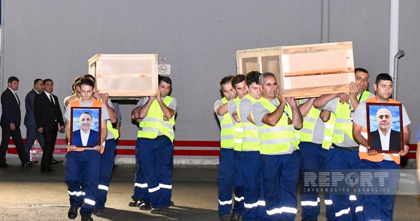 Bodies of Azerbaijanis killed in Yekaterinburg returned to their homeland