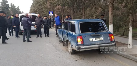 Ucarda zəncirvari yol qəzası baş verib, yaralılar var