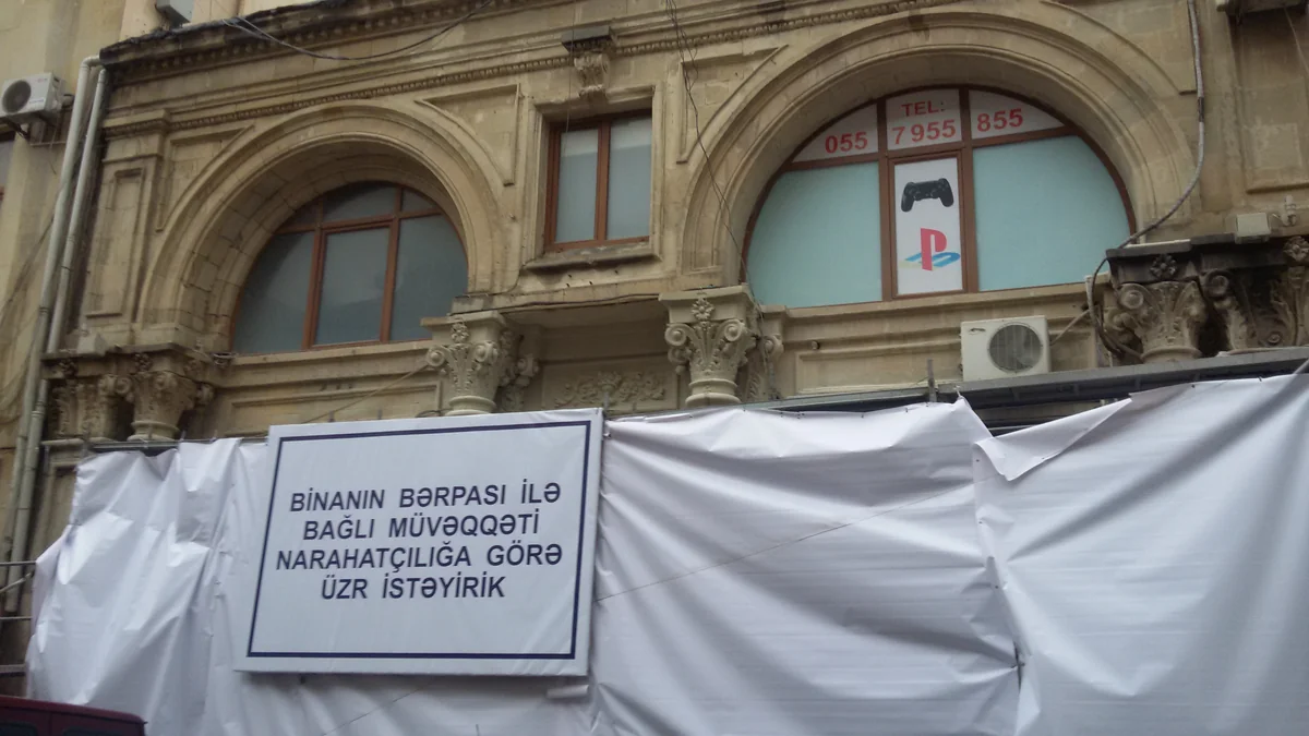 Bakıda tarixi abidəyə müdaxilənin qarşısı alınıb