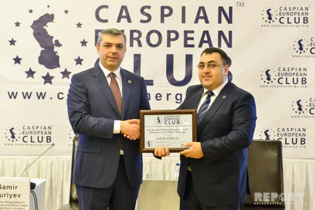 Caspian Business Club hosts the SHDA Director