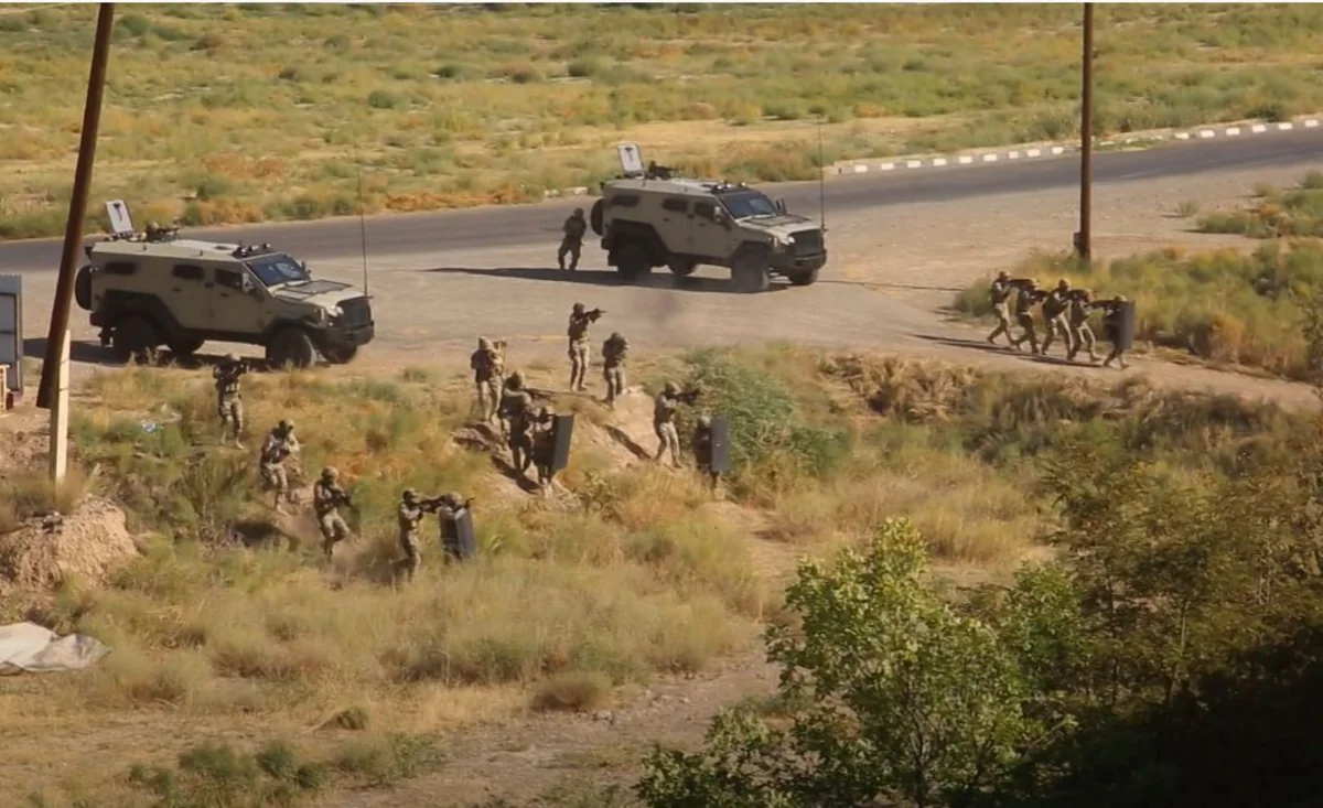 Azerbaijani, Turkish special forces exercise combating terrorism in exclave