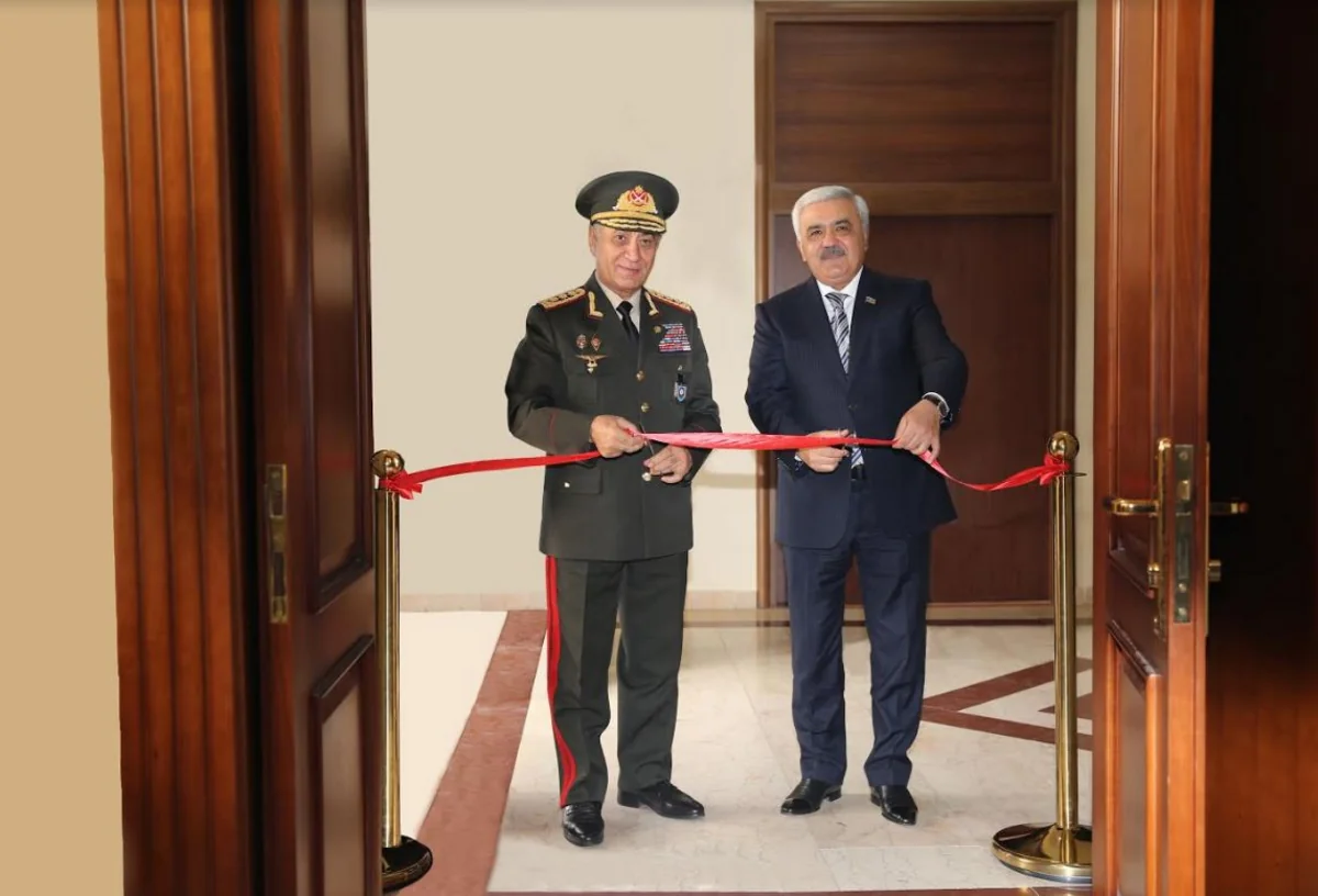 DİN-in xüsusi təyinatlı Əlahiddə Çevik Polis Alayının inzibati ərazisində cüdo zalının açılışı olub
