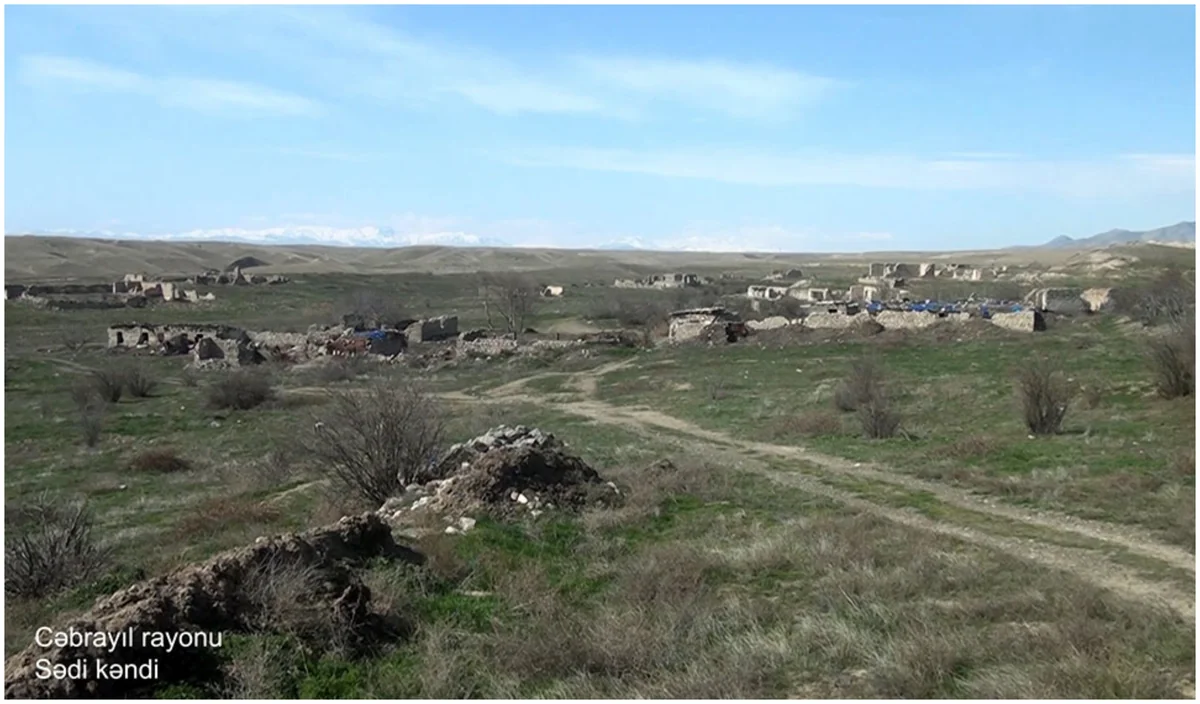 Cəbrayılın Sədi kəndindən görüntülər