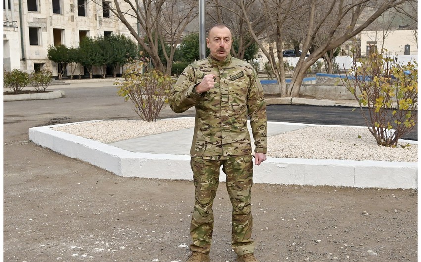 İlham Əliyev: Qubadlı, Zəngilanda gördük ki, düşmən şəhər və kəndlərimizi nə günə qoyub