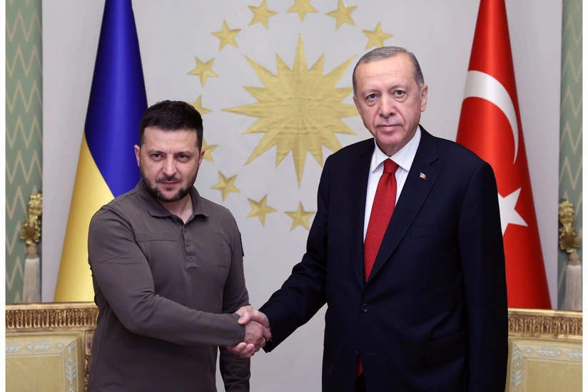 Erdogan, Zelenskyy discuss situation in Middle East