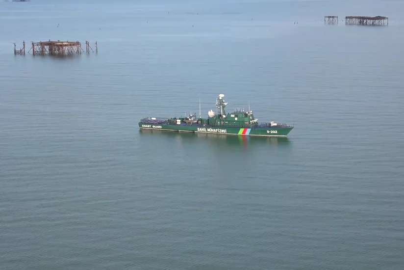 Axtarış  xilasetmə əməliyyatları çərçivəsində Xəzər Zirə (Bulla) adasına sahilboyu baxış həyata keçirilib