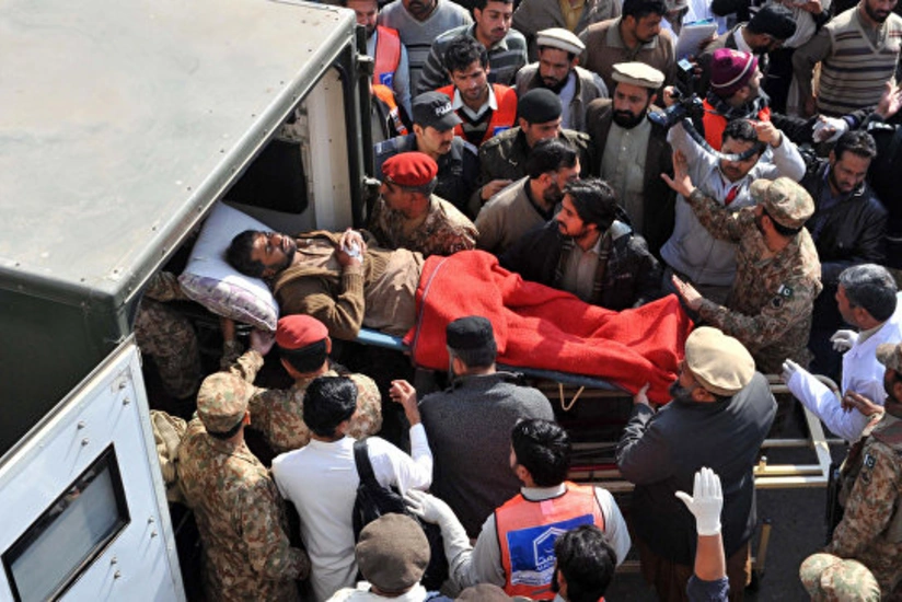 Pakistanda məbəddəki partlayış nəticəsində həlak olanların sayı 43-ə çatıb