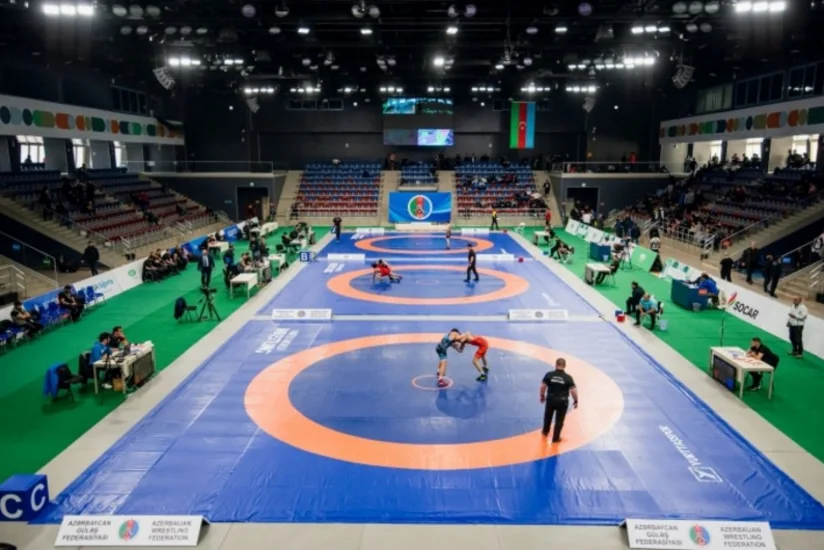 Azərbaycanın üç güləşçisi Bakıdakı Avropa çempionatında medal görüşünə çıxacaq