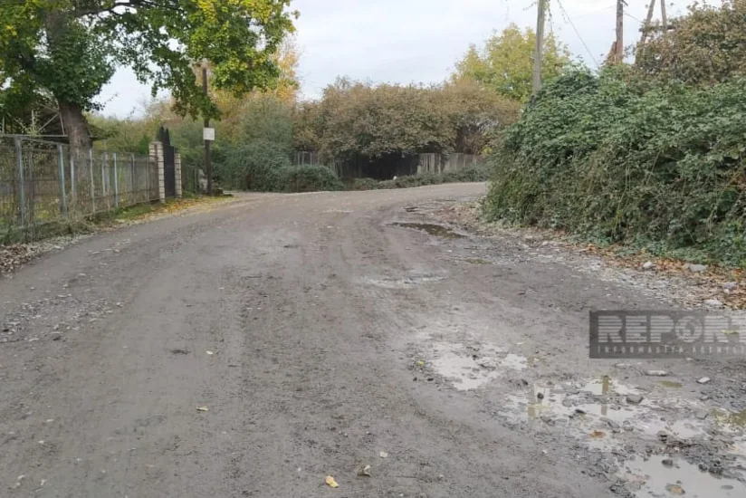 Oğuzun Mollalı kəndinin yol problemi - rəsmi qurum həll olunacağına vəd verir