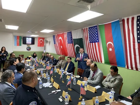 Ermənistanın cinayətləri Los Ancelesdə pislənilib