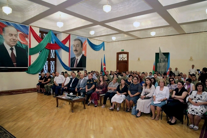 Şəhid Samid İmanovun anım mərasimi keçirilib - VİDEO