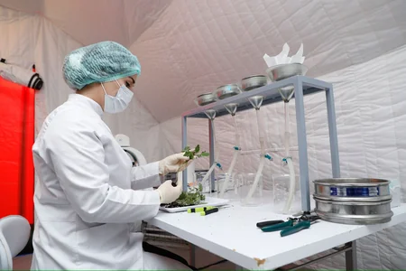 Azərbaycanda ilk dəfə Səyyar Fitosanitar Laboratoriya fəaliyyətə başlayıb
