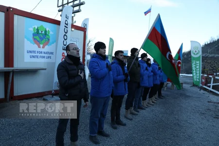 Акция на дороге Ханкенди-Лачын продолжается уже 67 дней