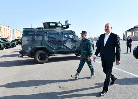 Prezident İlham Əliyev Qazaxa səfər edib