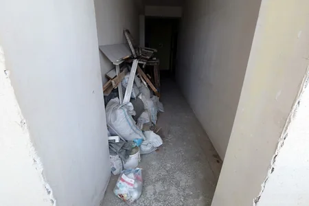 Bakıda MTK xidmətindən narazı olan bina sakinləri etiraz ediblər - FOTO