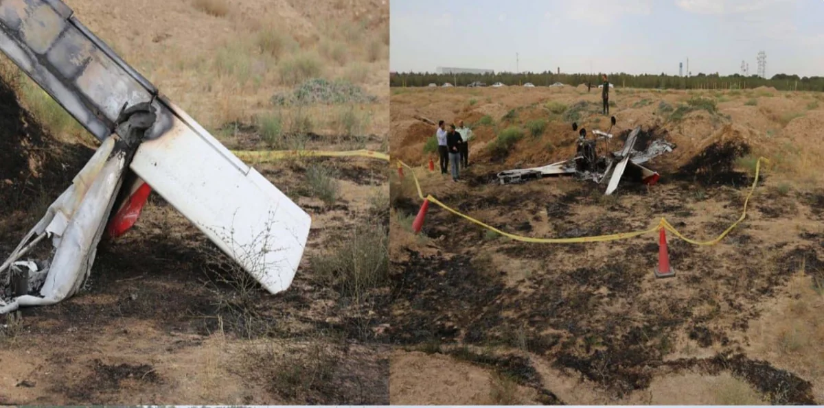 Pilots killed in Iran plane crash