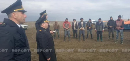 FHN kiçikhəcmli gəmilərə texniki baxış keçirib 