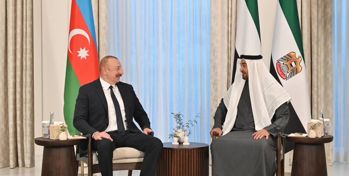 Azərbaycan Prezidenti İlham Əliyevin Əbu-Dabidə Birləşmiş Ərəb Əmirliklərinin Prezidenti ilə görüşü olub - YENİLƏNİB