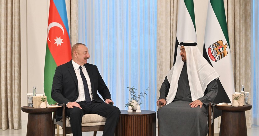 Azerbaijani, UAE presidents to meet in Abu Dhabi