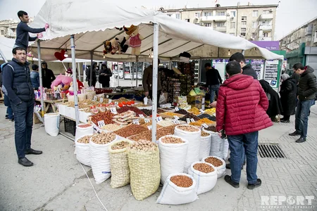 Bakıda açılan bayram yarmarkalarının sayı 8-ə çatıb - FOTOREPORTAJ