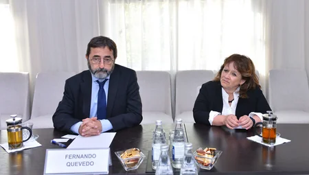 Ceyhun Bayramov Əbdus Salam Beynəlxalq Nəzəri Fizika Mərkəzinin direktoru ilə görüşüb