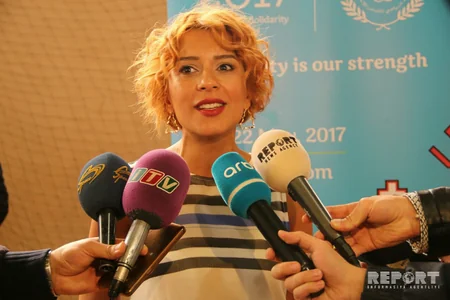 Xəzər dənizindən start götürən Bakı 2017 ümumxalq səyahət turu Gəncəyə çatıb - FOTO