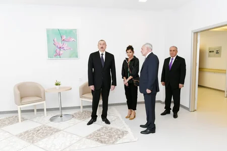 Prezident İlham Əliyev Qobustan Rayon Mərkəzi Xəstəxanasının açılışında iştirak edib - YENİLƏNİB