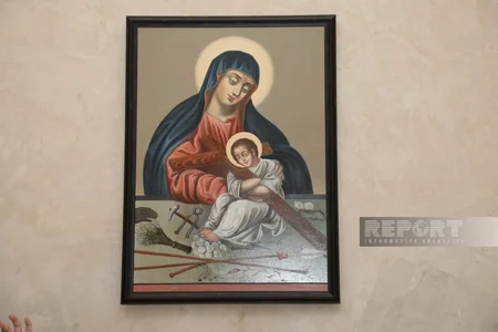 Dini icmaların nümayəndələri Xudavəng monastırında dini ayinlər həyata keçiriblər