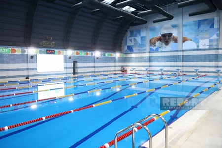 Bakıda yeni üzgüçülük hovuzu istifadəyə verilib