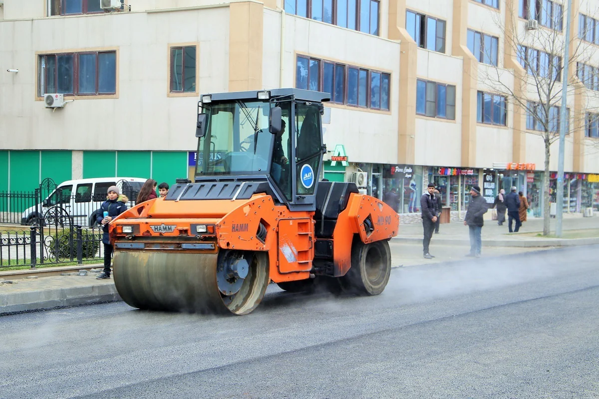 Bakının iki rayonunu birləşdirən yol yenidən qurulur