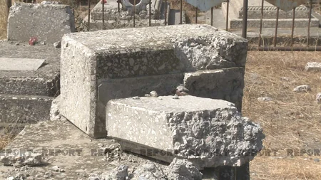 Tərtərdə erməni terroru zamanı dağıdılan qəbirlər bərpa edilir