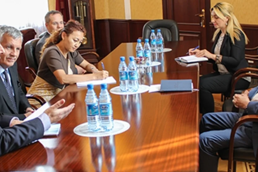 ​ExxonMobil şirkətinin Azərbaycan üzrə yeni təyin olunmuş baş meneceri Energetika Nazirliyində olub