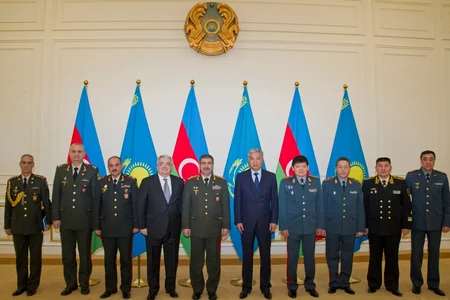 Министерства обороны ​Азербайджана и Казахстана утвердили план сотрудничества на следующий год