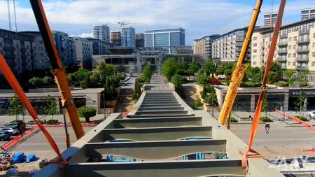 Bakıda unikal piyada körpüsü inşa edilir