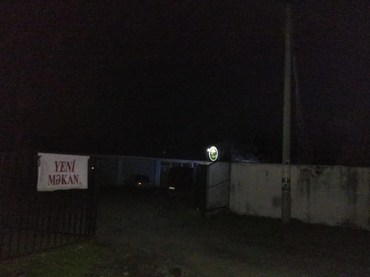 Balakəndə gecə saatlarında fəaliyyət göstərən kafe aşkarlandı