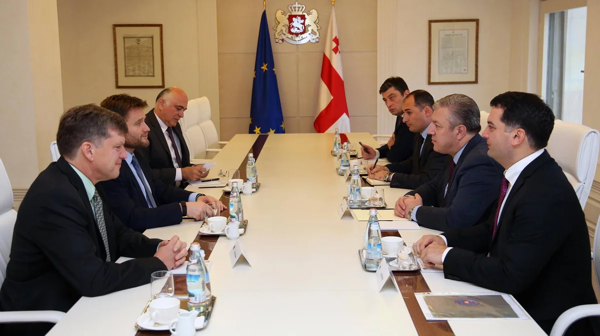 Региональный президент bp и премьер-министр Грузии обсудили проект Шахдениз-2