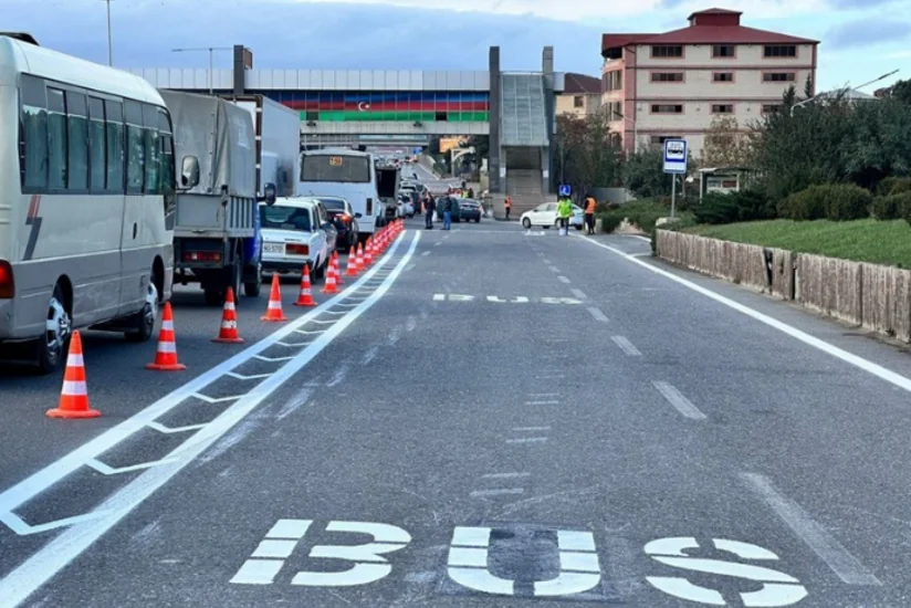 Bakı-Sumqayıt yolunda avtobusların orta sürəti artıb, səfər müddəti azalıb