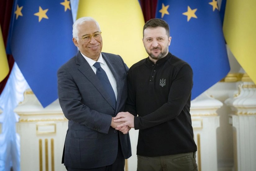 Zelenskyy, Costa discuss results of European Council meeting and further steps