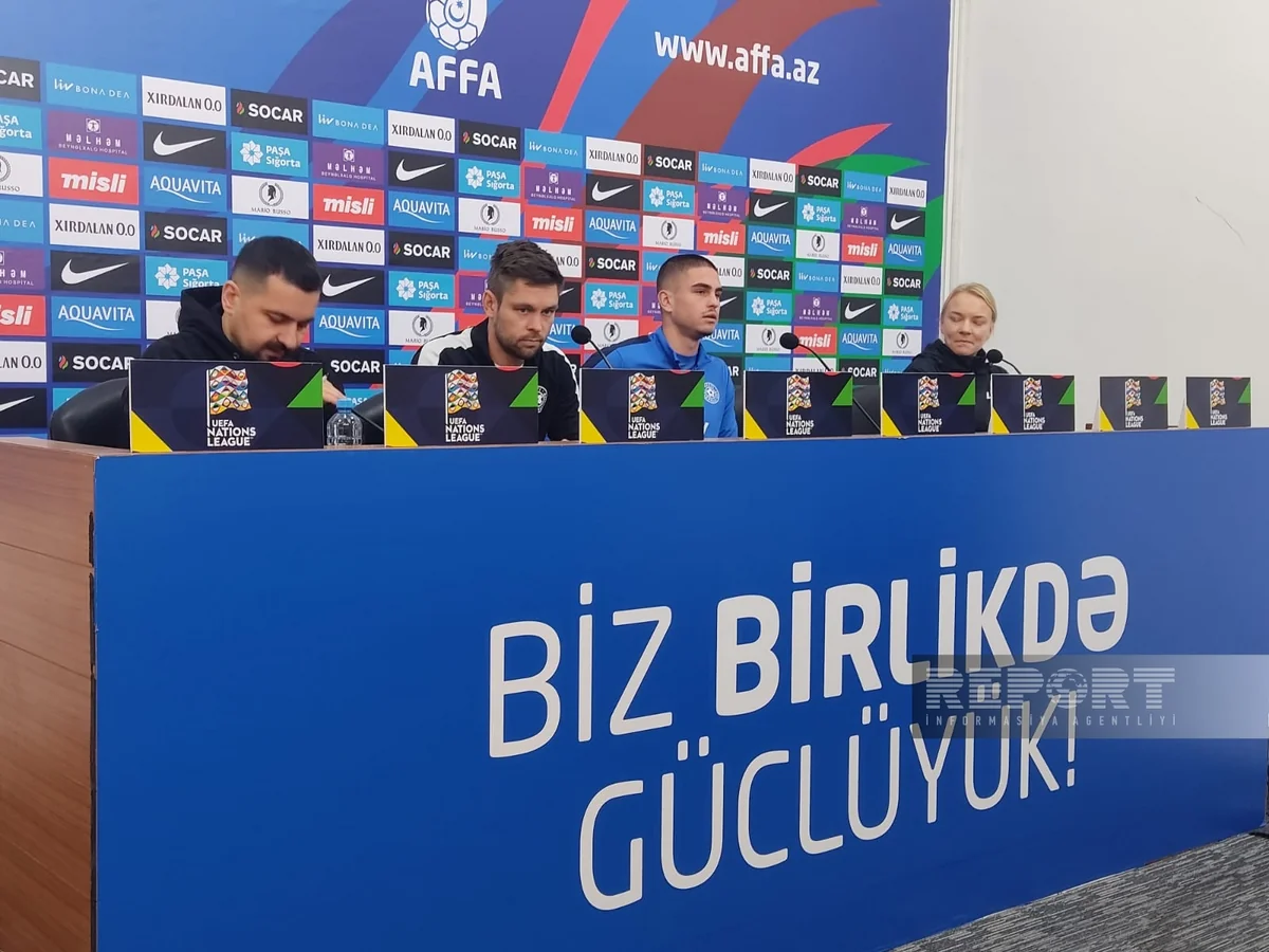 Estoniya yığmasının baş məşqçisi: Azərbaycanla ötən oyunda olduğu kimi yaxşı nəticə qazanmağa çalışacağıq
