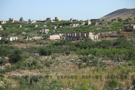 Foreign diplomats, military attaches see destruction in Azerbaijan's Fuzuli
