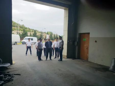 DGK-nın sədri Sınıq Körpü gömrük postunda mövcud vəziyyətlə tanış olub