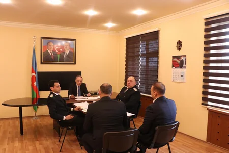 Baş prokuror Pirallahı Rayon Prokurorluğunun tikilməkdə olan binasına baxış keçirib